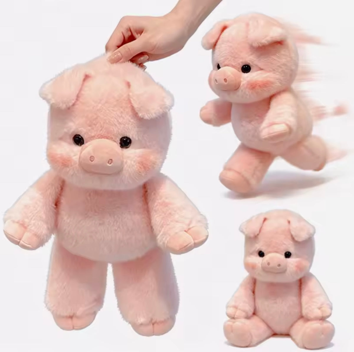 Peluche Cerdito que Corre al Moverlo